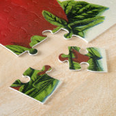 ヴィンテージ果輪状ラベル、アルカディア美しいトマト ジグソーパズル (側面)