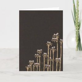 ヴィンテージ柄グリーティングカード シーズンカード