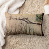 ヴィンテージ柱 ランバークッション (ブランケット)