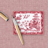 ヴィンテージ柳はがき ポストカード