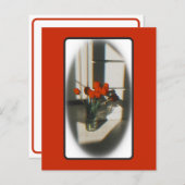 ヴィンテージ柿チューリップ固定 (正面/裏面)