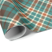 ヴィンテージ格子状タータンチェック包装紙 ラッピングペーパー (ロールコーナー)