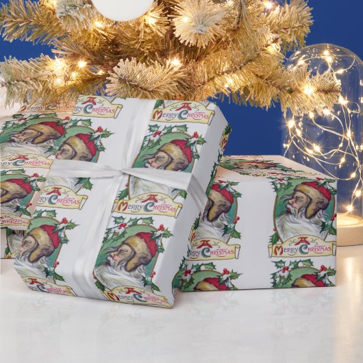 ヴィンテージ格言クリスマス ラッピングペーパー (クリスマス)