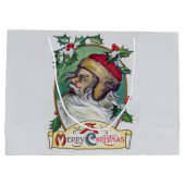 ヴィンテージ格言クリスマス ラージペーパーバッグ (裏面)