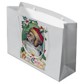 ヴィンテージ格言クリスマス ラージペーパーバッグ (裏面アングル)