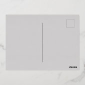 ヴィンテージ格言クリスマス 箔シーズンポストカード (裏面)