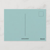 ヴィンテージ格言シック&バニーサーカスイースター ポストカード (裏面)