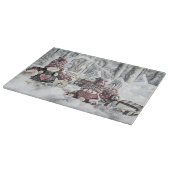 ヴィンテージ格言スケッチ カッティングボード (角)