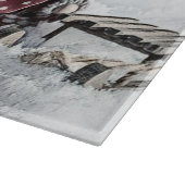 ヴィンテージ格言スケッチ カッティングボード (角)