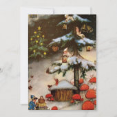 ヴィンテージ格言ピクシーの木のキノコ シーズンカード (正面)