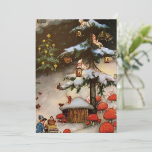 ヴィンテージ格言ピクシーの木のキノコ シーズンカード (スタンド正面)