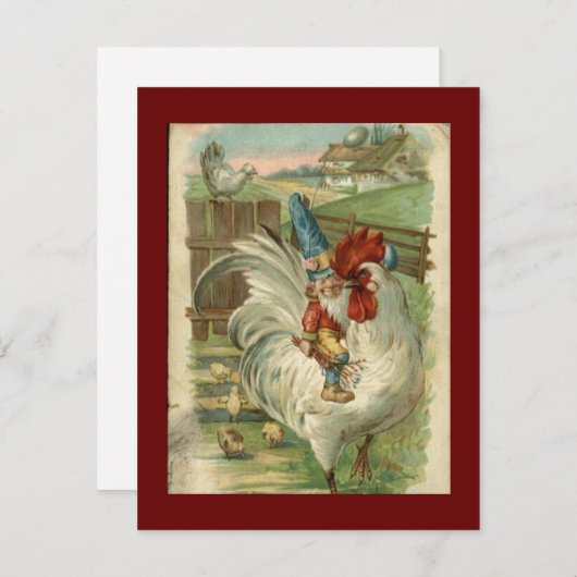 ヴィンテージ格言ライズルースターファンタジー シーズンカード (正面/裏面)