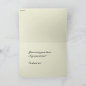 ヴィンテージ格言雪だるまシーズンの挨拶 シーズンカード (内部)