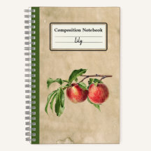 ヴィンテージ桃イラストレーションコンパーソナライズされたペンス