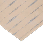 ヴィンテージ桃エレガントと銀ストライプの灰色 テーブルクロス (アングル)