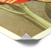 ヴィンテージ梨のポスター石鹸プリント ポスター (角)