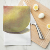 ヴィンテージ梨図解入りの、写真付きの5 キッチンタオル (四つ折り)