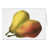 ヴィンテージ梨、オーガニック食品、熟した果実 (正面横)