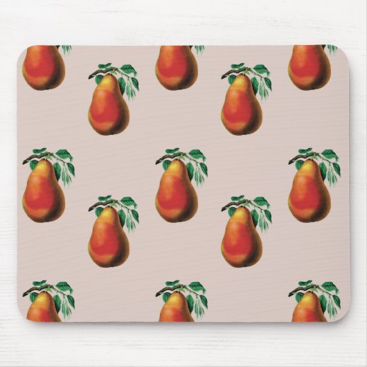 ヴィンテージ梨 マウスパッド (正面)