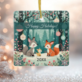 ヴィンテージ森林林 セラミックオーナメント