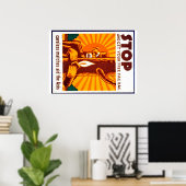 ヴィンテージ森林火災防止WPAポスター ポスター (ホームオフィス)