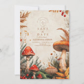 ヴィンテージ森結婚菌 セーブザデート (正面)