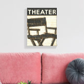 ヴィンテージ椅子 キャンバスプリント (インサイチュ (リビング))