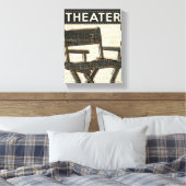 ヴィンテージ椅子 キャンバスプリント (インサイチュ (寝室))