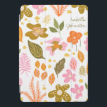 ヴィンテージ植モダン物春フローラカスタムiPa iPad Proカバー<br><div class="desc">パーソナライズされたヴィンテージ植物学モダン春フローラカスタムiPadカバー</div>