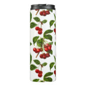 ヴィンテージ植物さくらんぼプリント タンブラー (裏面)