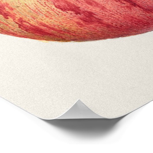 ヴィンテージ植物イラストレーションポスター ポスター (角)