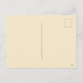 ヴィンテージ植物イラストレーション シーズンポストカード (裏面)