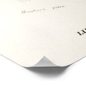 ヴィンテージ植物イラストレーション ポスター (角)