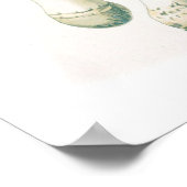 ヴィンテージ植物イラストレーション ポスター (角)