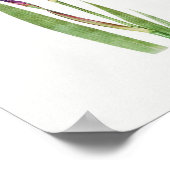 ヴィンテージ植物イラストレーション ポスター (角)