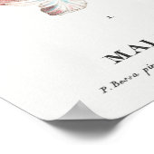 ヴィンテージ植物イラストレーション ポスター (角)