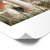 ヴィンテージ植物イラストレーション ポスター (角)