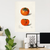 ヴィンテージ植物イラストレーション ポスター (ホームオフィス)