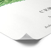 ヴィンテージ植物イラストレーション ポスター (角)