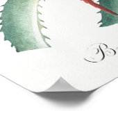 ヴィンテージ植物イラストレーション ポスター (角)