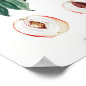 ヴィンテージ植物イラストレーション ポスター (角)