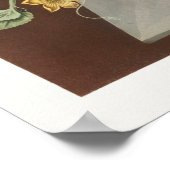 ヴィンテージ植物イラストレーション ポスター (角)