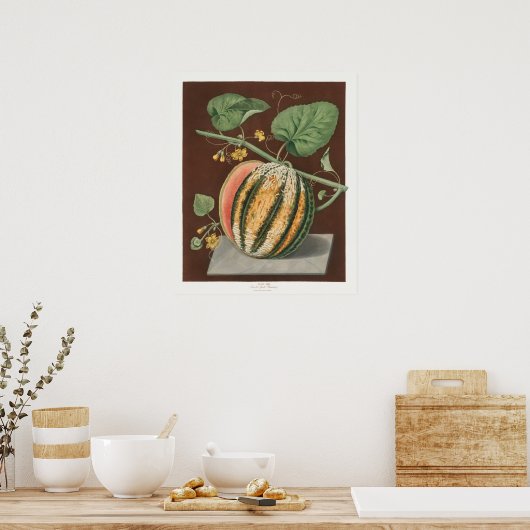 ヴィンテージ植物イラストレーション ポスター (キッチン)