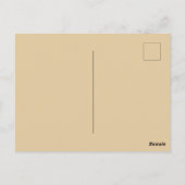 ヴィンテージ植物イラストレーション ポストカード (裏面)