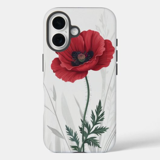 ヴィンテージ植物イラストレーション Case-Mate iPhoneケース (裏面)