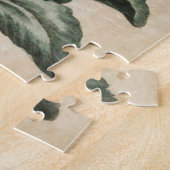 ヴィンテージ植物フローラデイジー ジグソーパズル (側面)