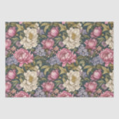 ヴィンテージ植物フローラ 薄葉紙 (正面)