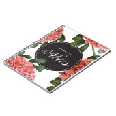 ヴィンテージ植物プリント | ノートブック (左側)