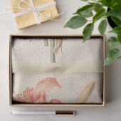 ヴィンテージ植物モダン人気があるフローラ 薄葉紙 (ギフト)