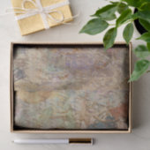 ヴィンテージ植物レトロビクトリアン老化ティッシュペーパー 薄葉紙 (ギフト)